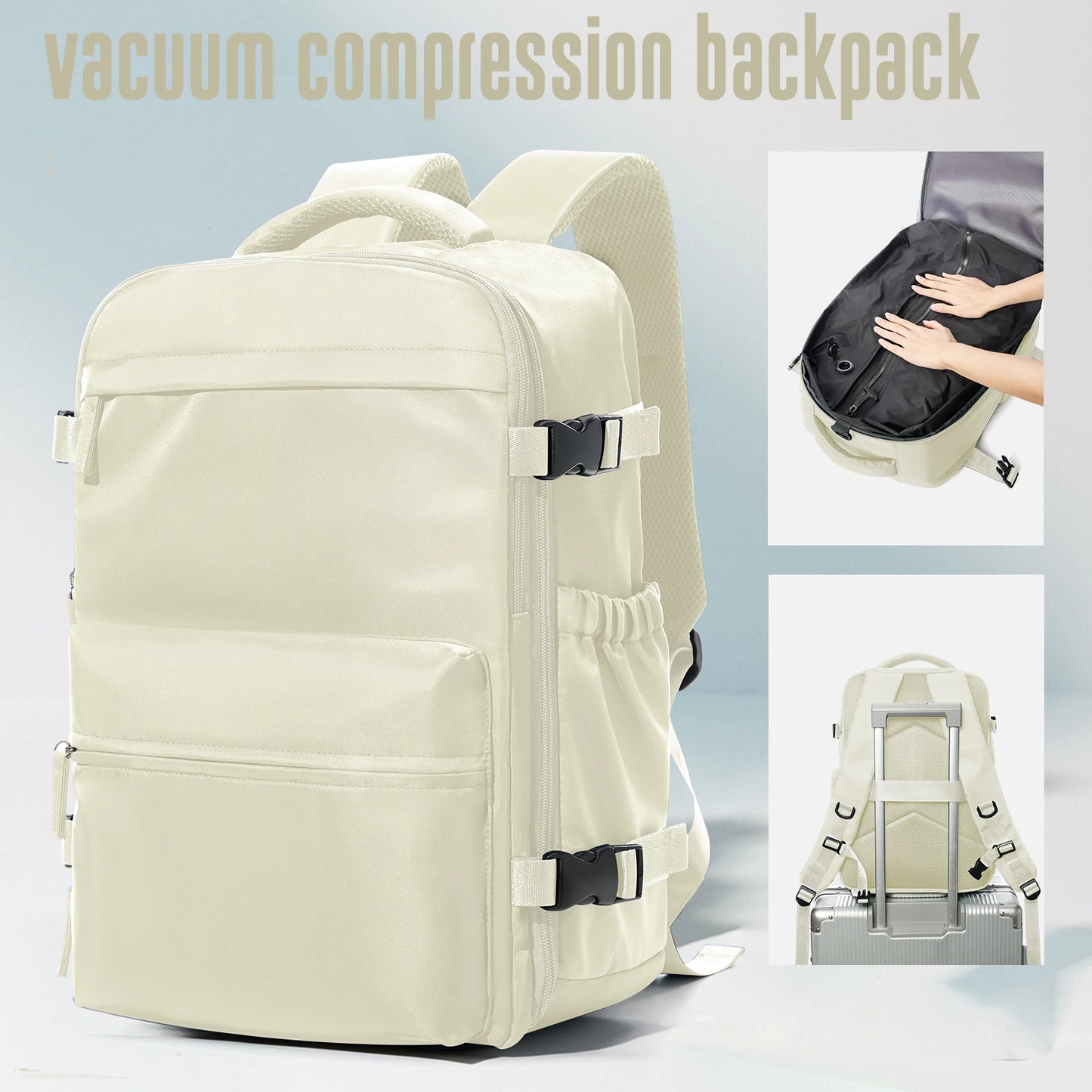 Rucsac Extensibil Vacuum – Călătorii, Business & Laptop (Unisex)