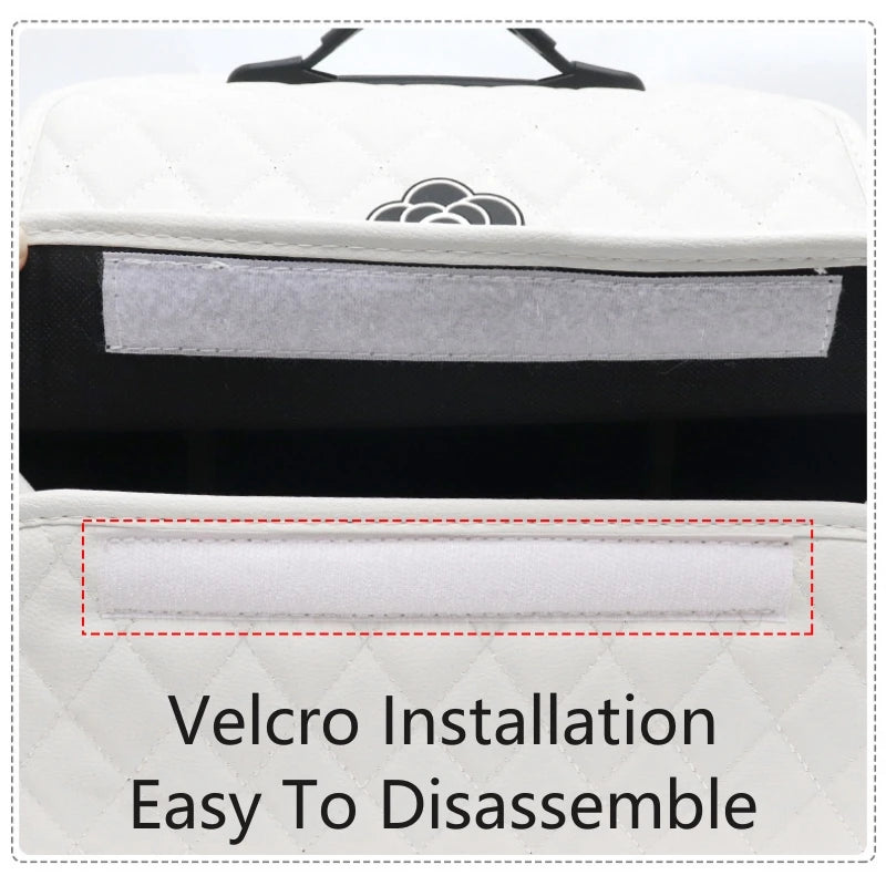 Organizator pliabil pentru portbagaj – din piele ecologică (PU)