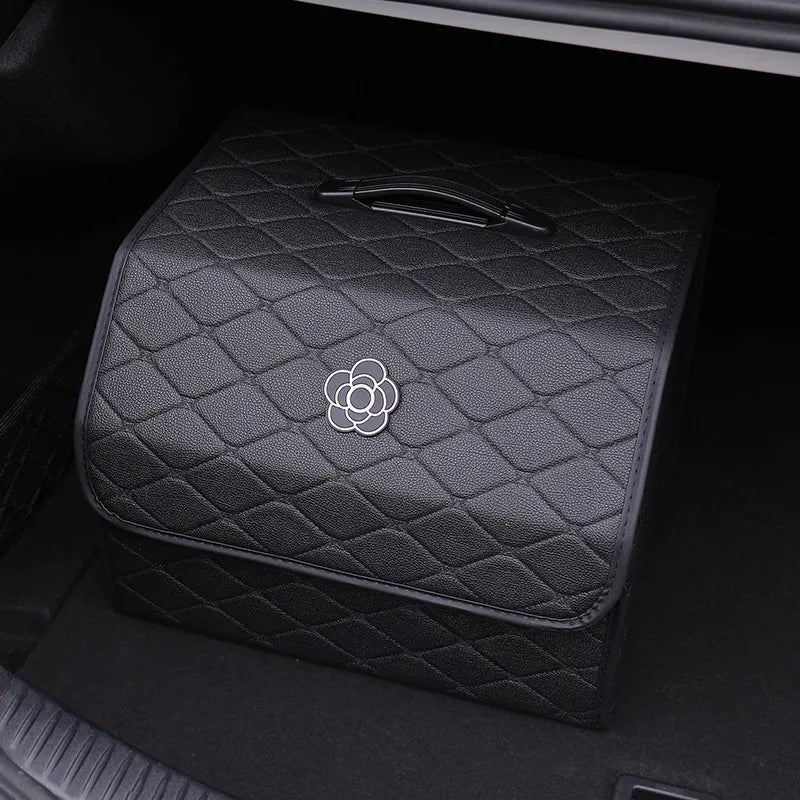 Organizator pliabil pentru portbagaj – din piele ecologică (PU)